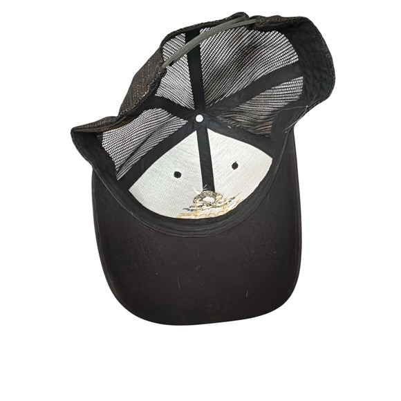 Shorts Brewing Company Black Trucker Hat Yupoong The Classics Snapback Mens Cap - Picture 6 of 6